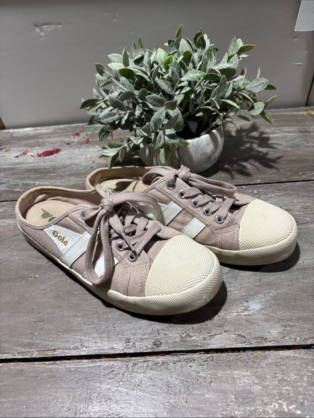 Gola Coaster Mule sneakers - dusty rose